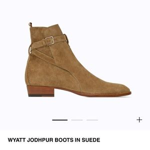 Saint Laurent- WYATT JODHPUR BOOTS IN SUEDE